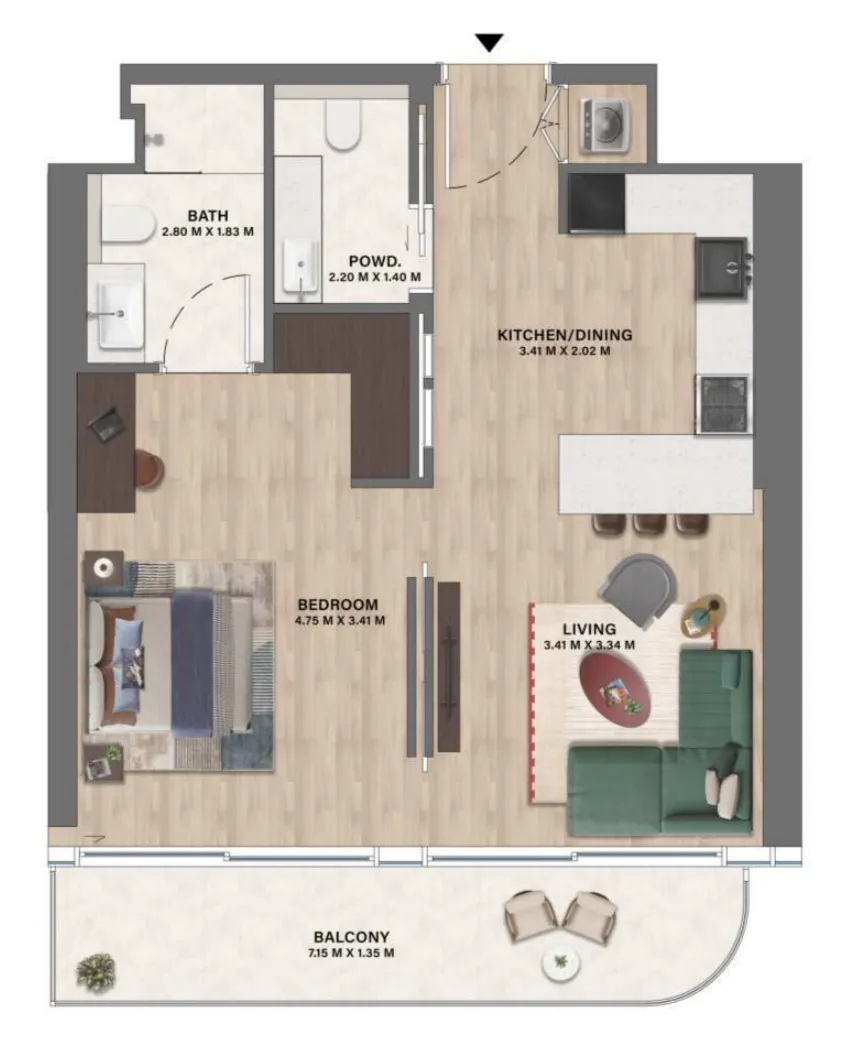 CITYVIEW Velos Residence floor plan