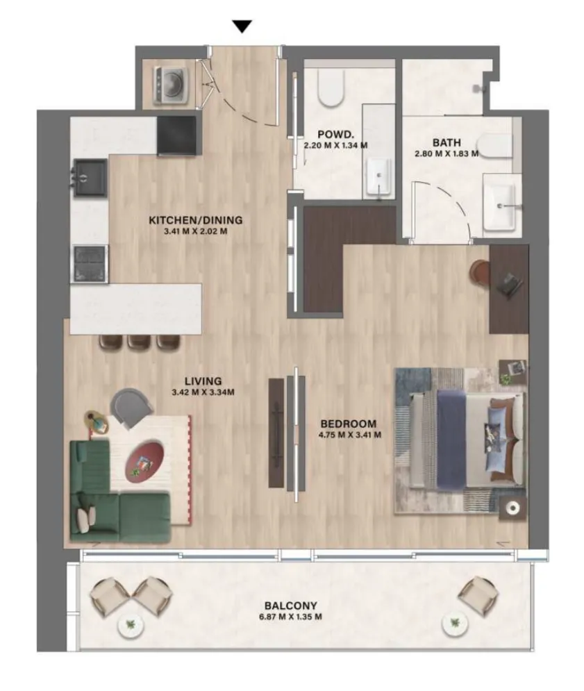 CITYVIEW Velos Residence floor plan