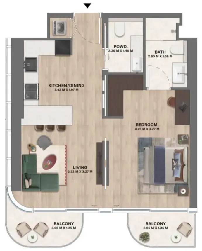 CITYVIEW Velos Residence floor plan