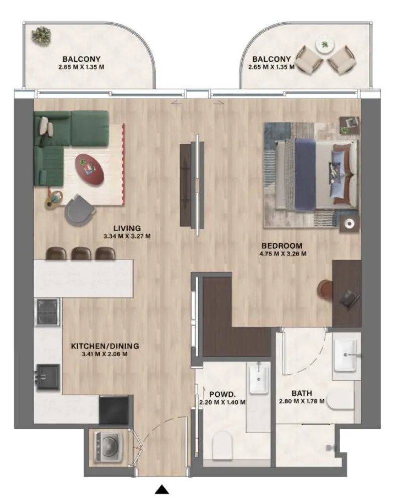CITYVIEW Velos Residence floor plan