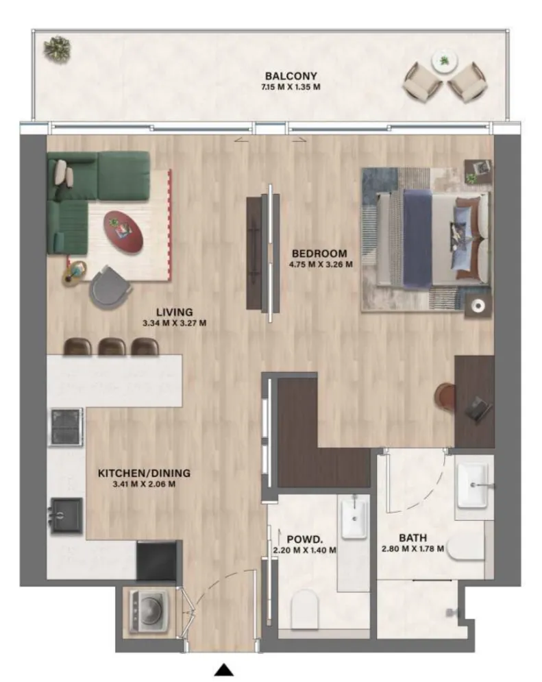 CITYVIEW Velos Residence floor plan