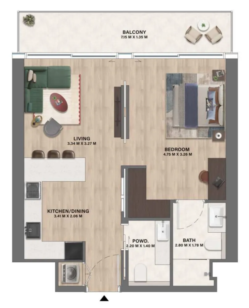 CITYVIEW Velos Residence floor plan