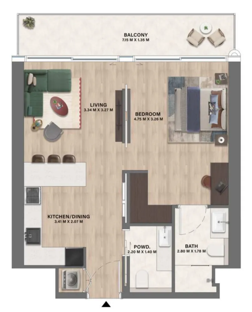 CITYVIEW Velos Residence floor plan