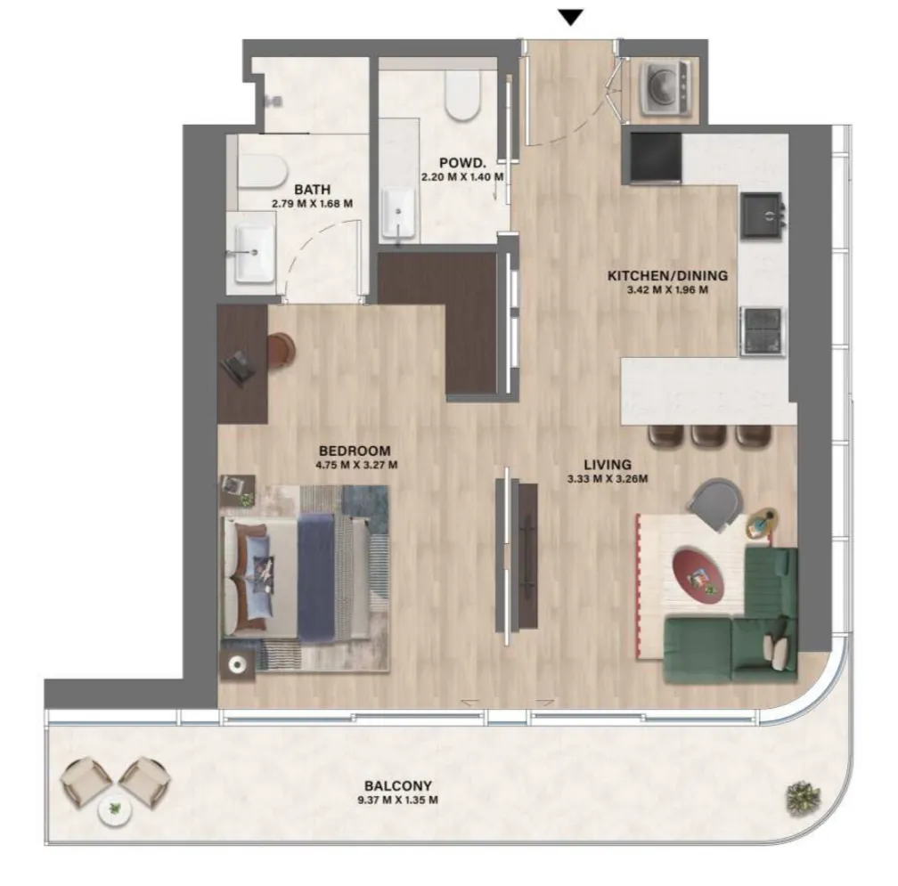CITYVIEW Velos Residence floor plan