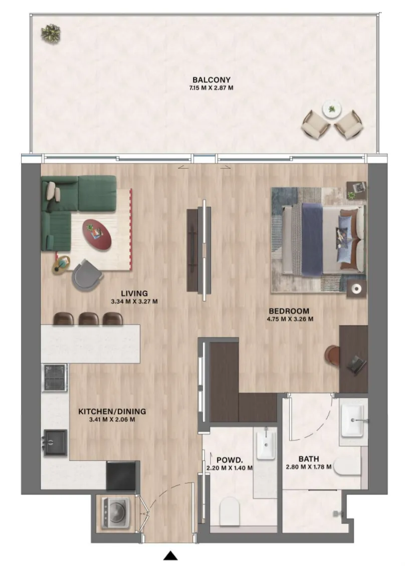 CITYVIEW Velos Residence floor plan