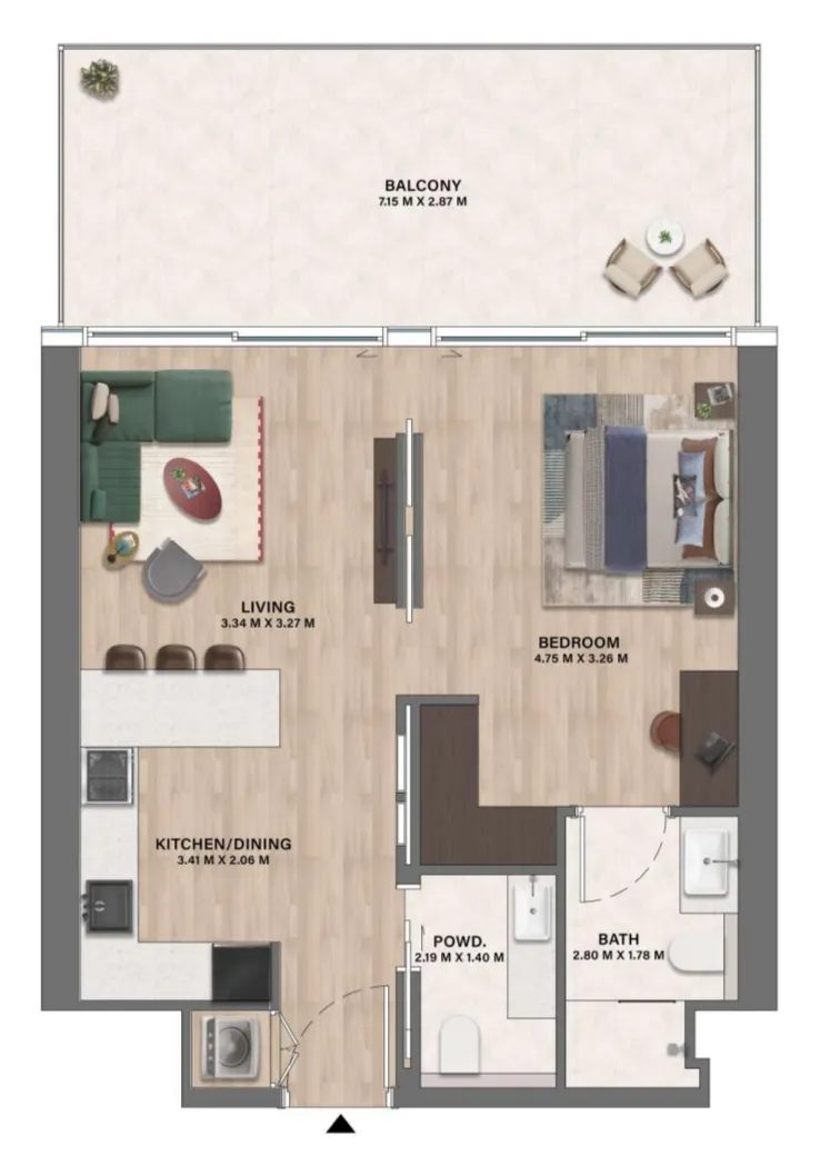 CITYVIEW Velos Residence floor plan