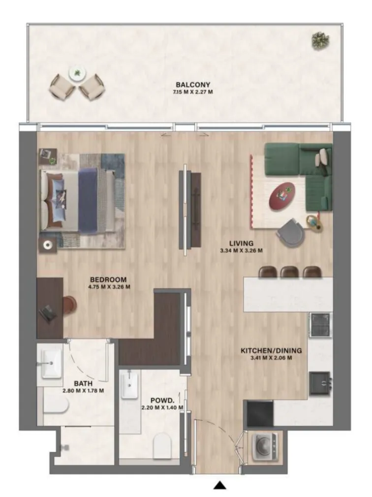 CITYVIEW Velos Residence floor plan