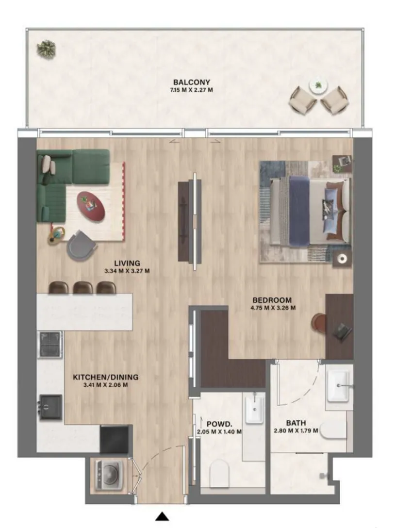 CITYVIEW Velos Residence floor plan