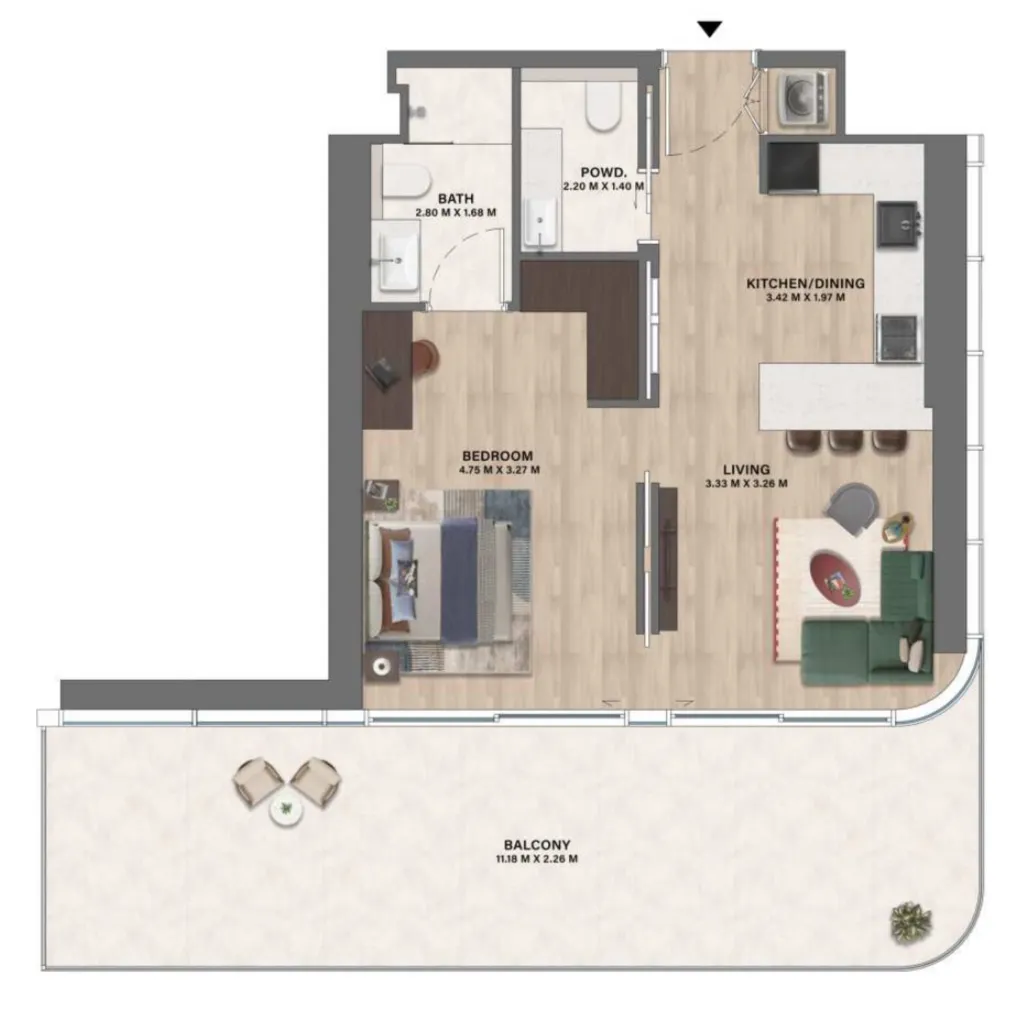 CITYVIEW Velos Residence floor plan