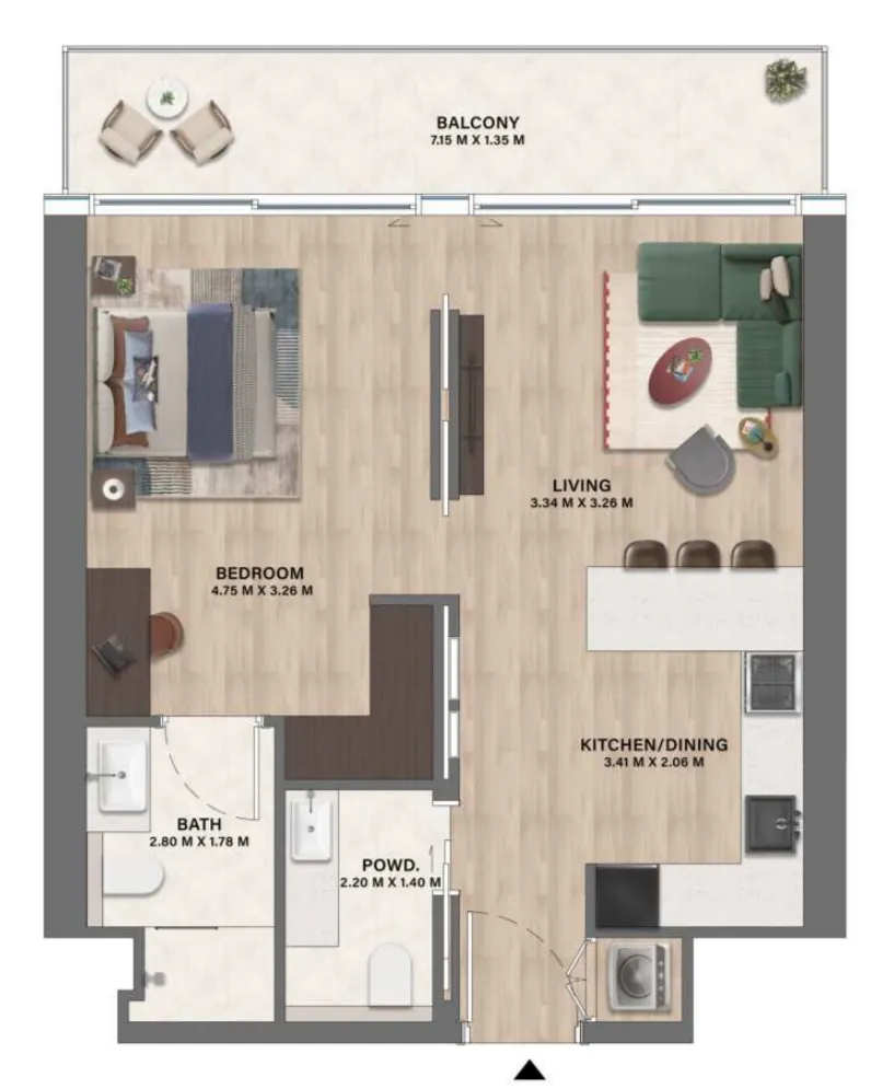CITYVIEW Velos Residence floor plan