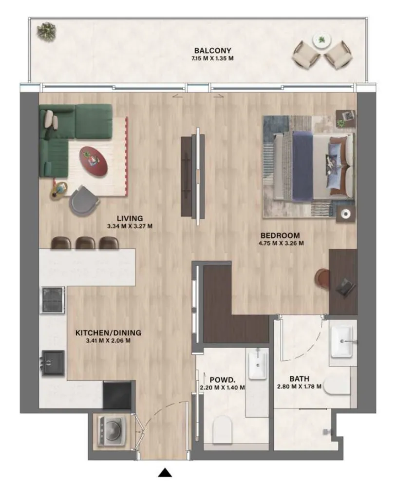 CITYVIEW Velos Residence floor plan