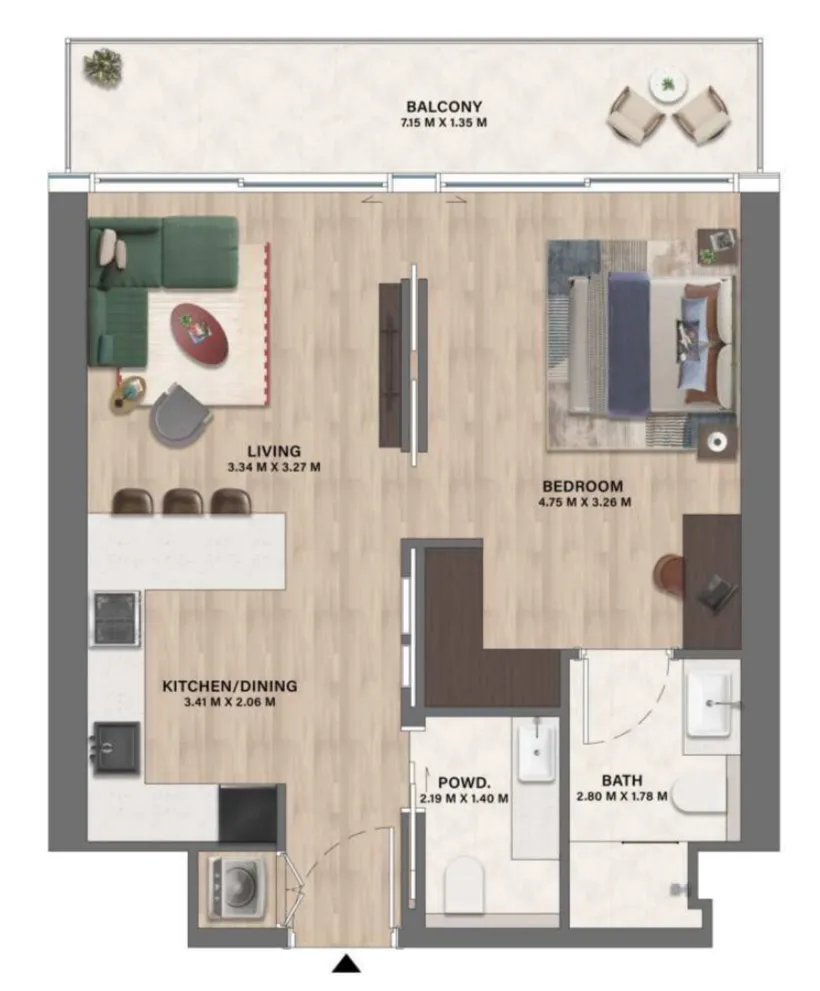 CITYVIEW Velos Residence floor plan