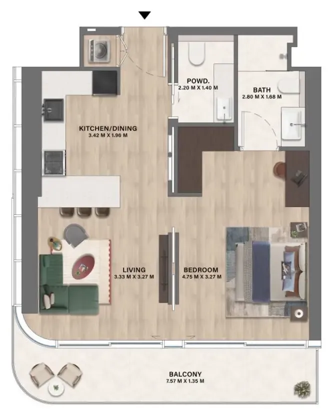 CITYVIEW Velos Residence floor plan