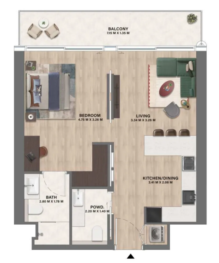 CITYVIEW Velos Residence floor plan