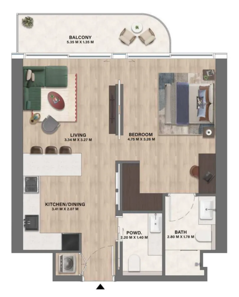 CITYVIEW Velos Residence floor plan