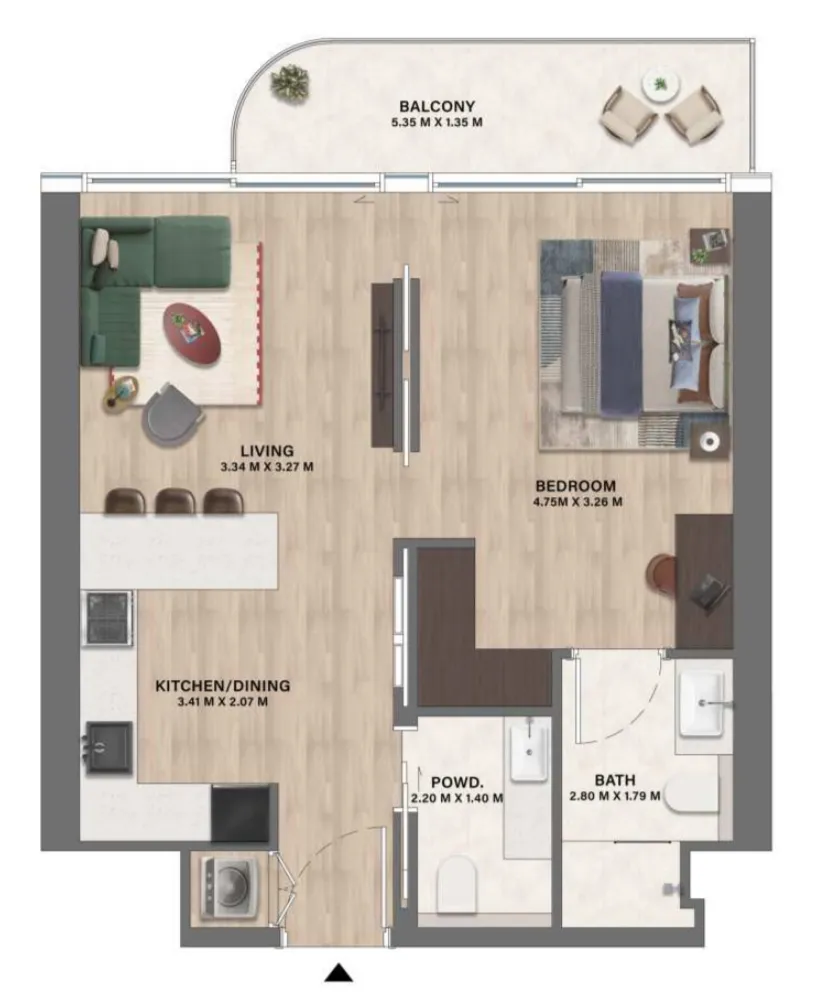 CITYVIEW Velos Residence floor plan