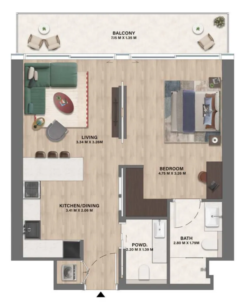 CITYVIEW Velos Residence floor plan