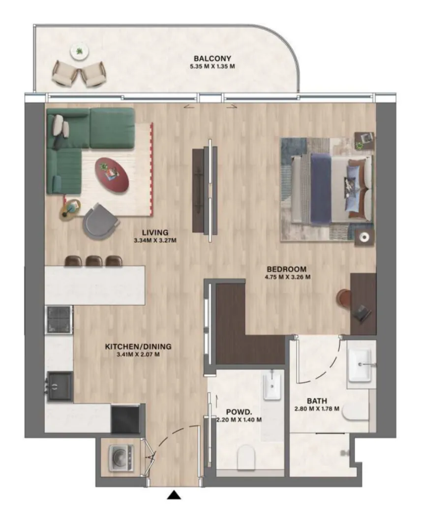 CITYVIEW Velos Residence floor plan
