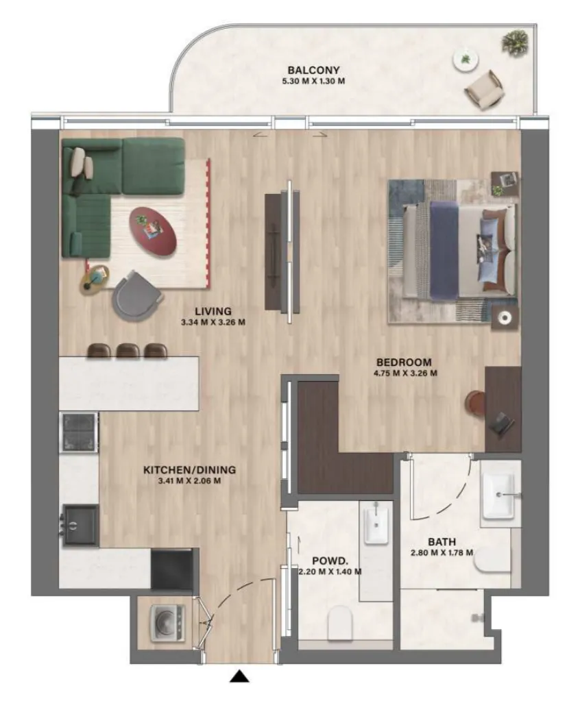 CITYVIEW Velos Residence floor plan