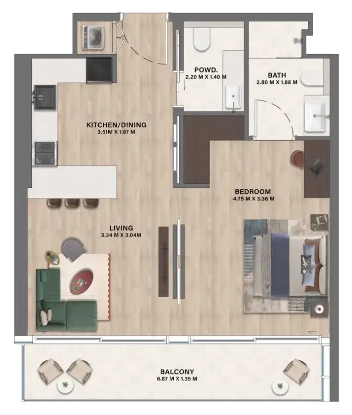 CITYVIEW Velos Residence floor plan