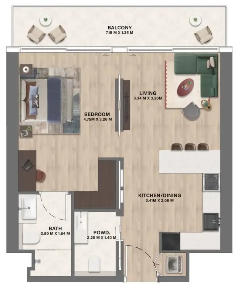 CITYVIEW Velos Residence floor plan