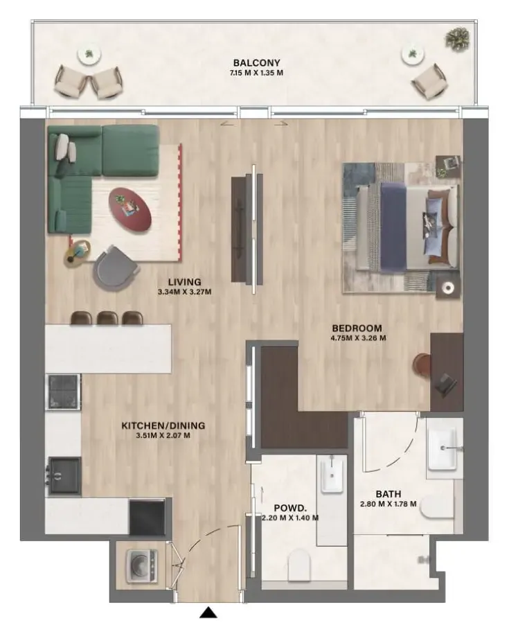 CITYVIEW Velos Residence floor plan