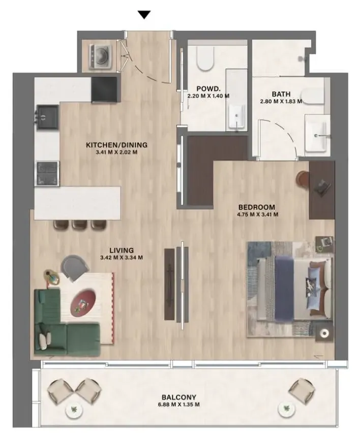 CITYVIEW Velos Residence floor plan