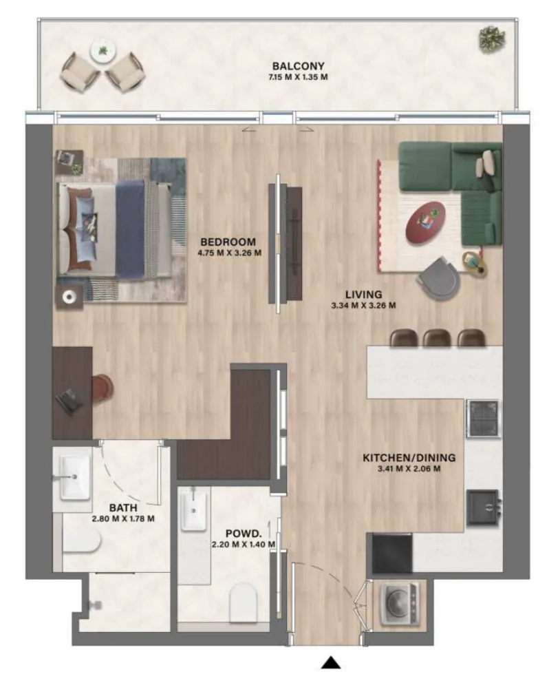 CITYVIEW Velos Residence floor plan