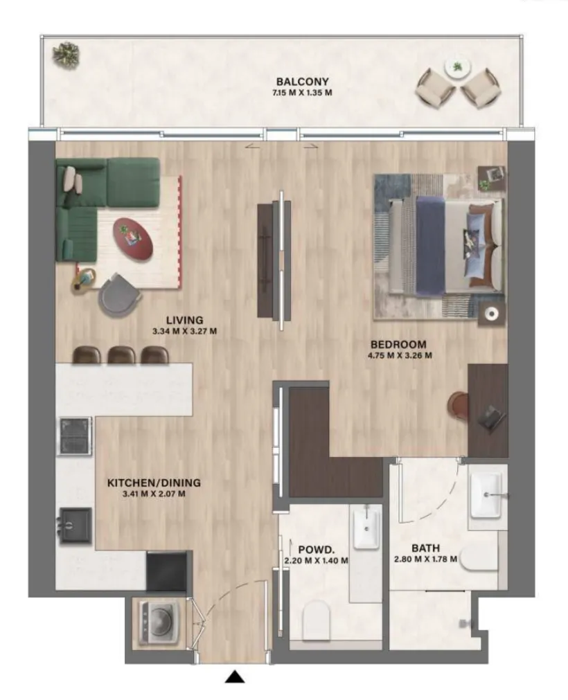 CITYVIEW Velos Residence floor plan
