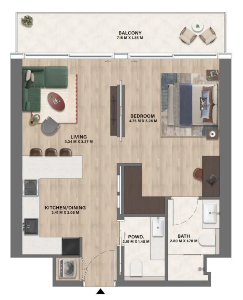 CITYVIEW Velos Residence floor plan