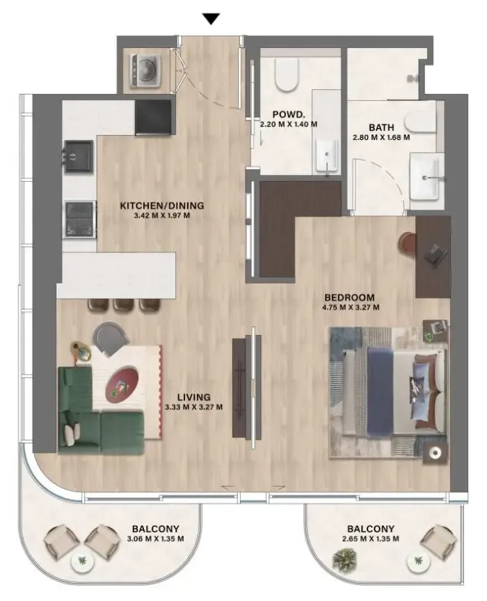CITYVIEW Velos Residence floor plan