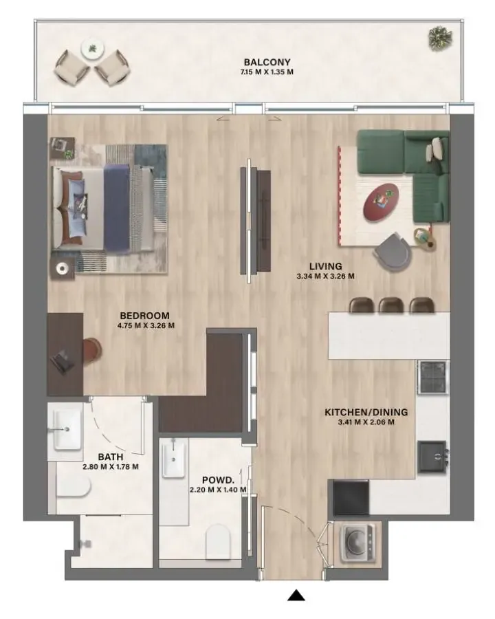 CITYVIEW Velos Residence floor plan