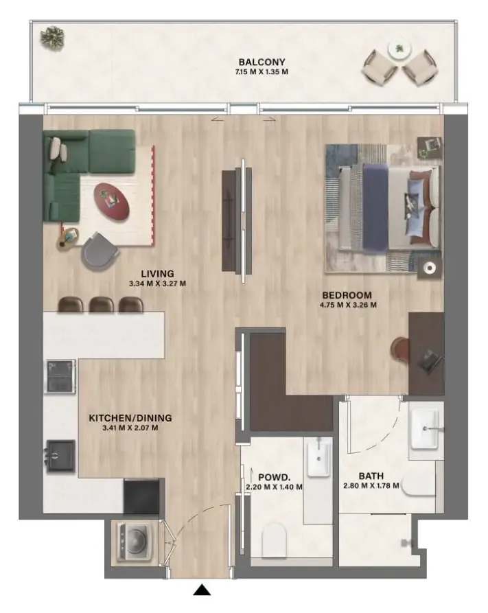 CITYVIEW Velos Residence floor plan
