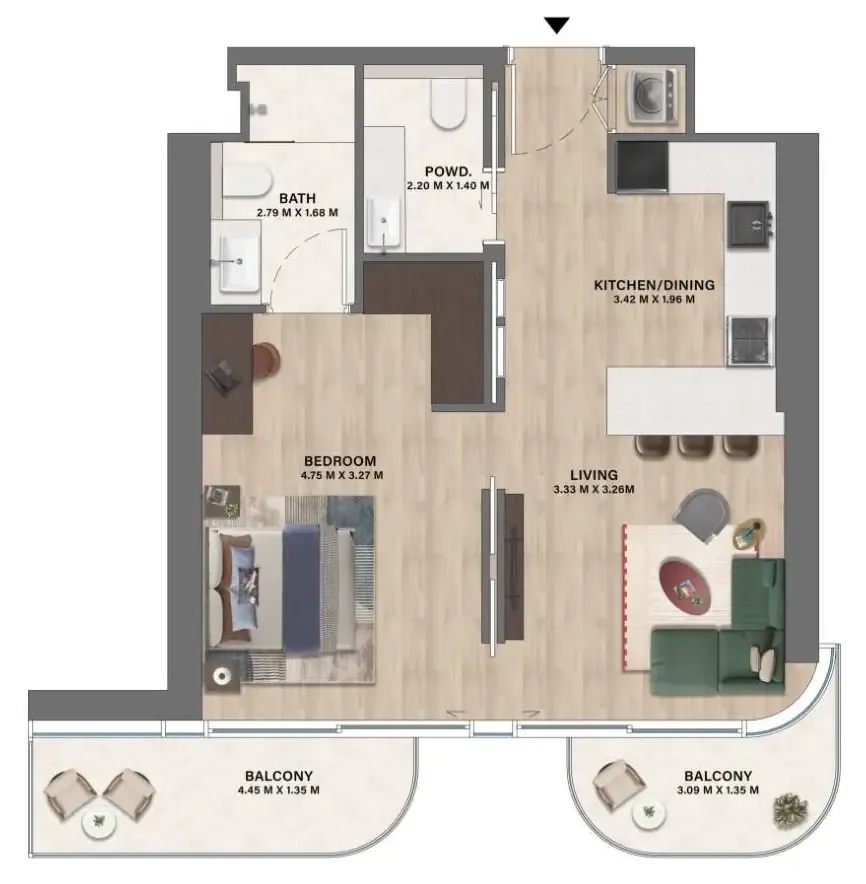 CITYVIEW Velos Residence floor plan