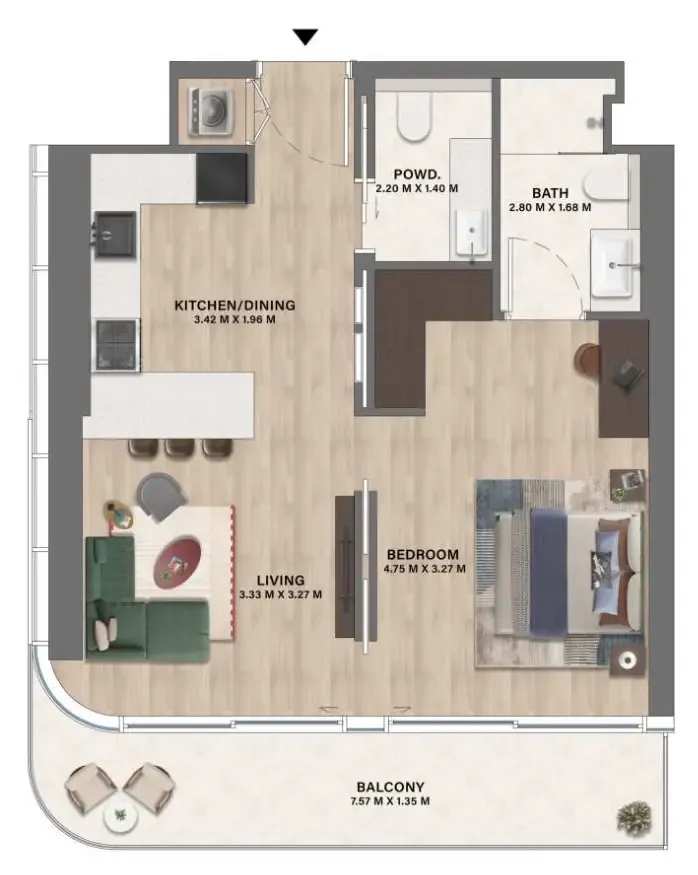 CITYVIEW Velos Residence floor plan