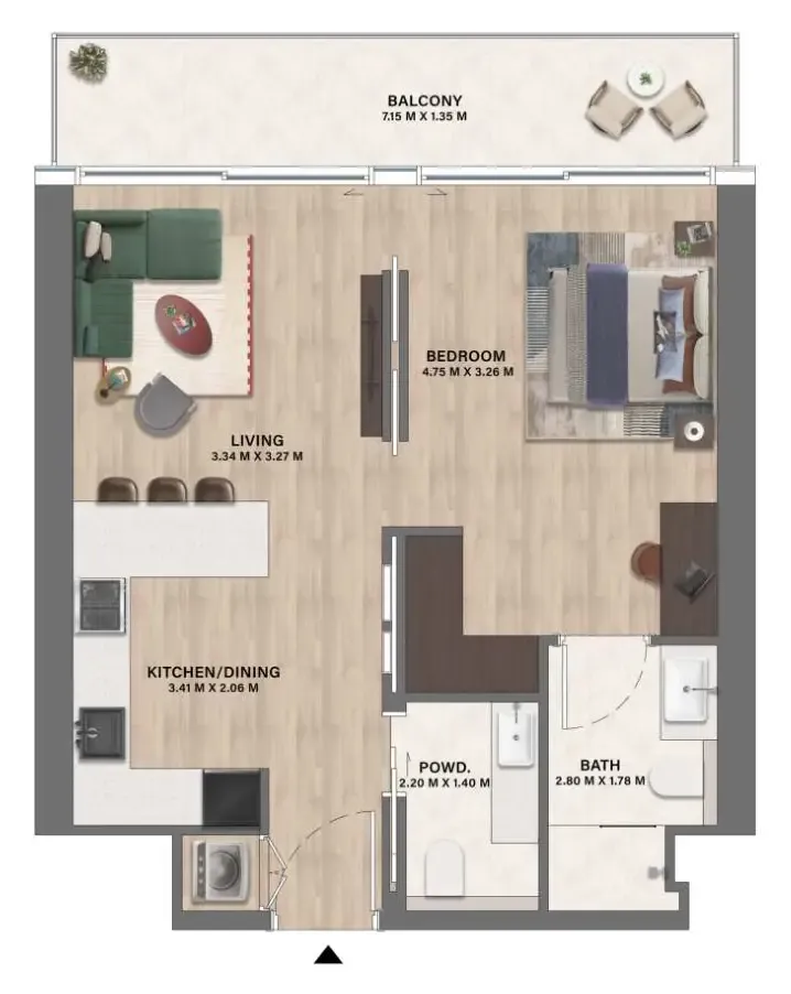 CITYVIEW Velos Residence floor plan