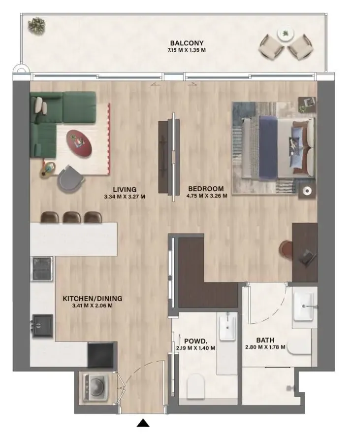 CITYVIEW Velos Residence floor plan