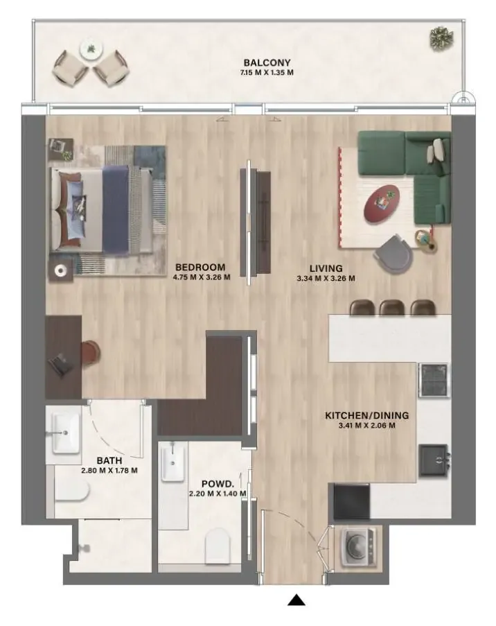 CITYVIEW Velos Residence floor plan
