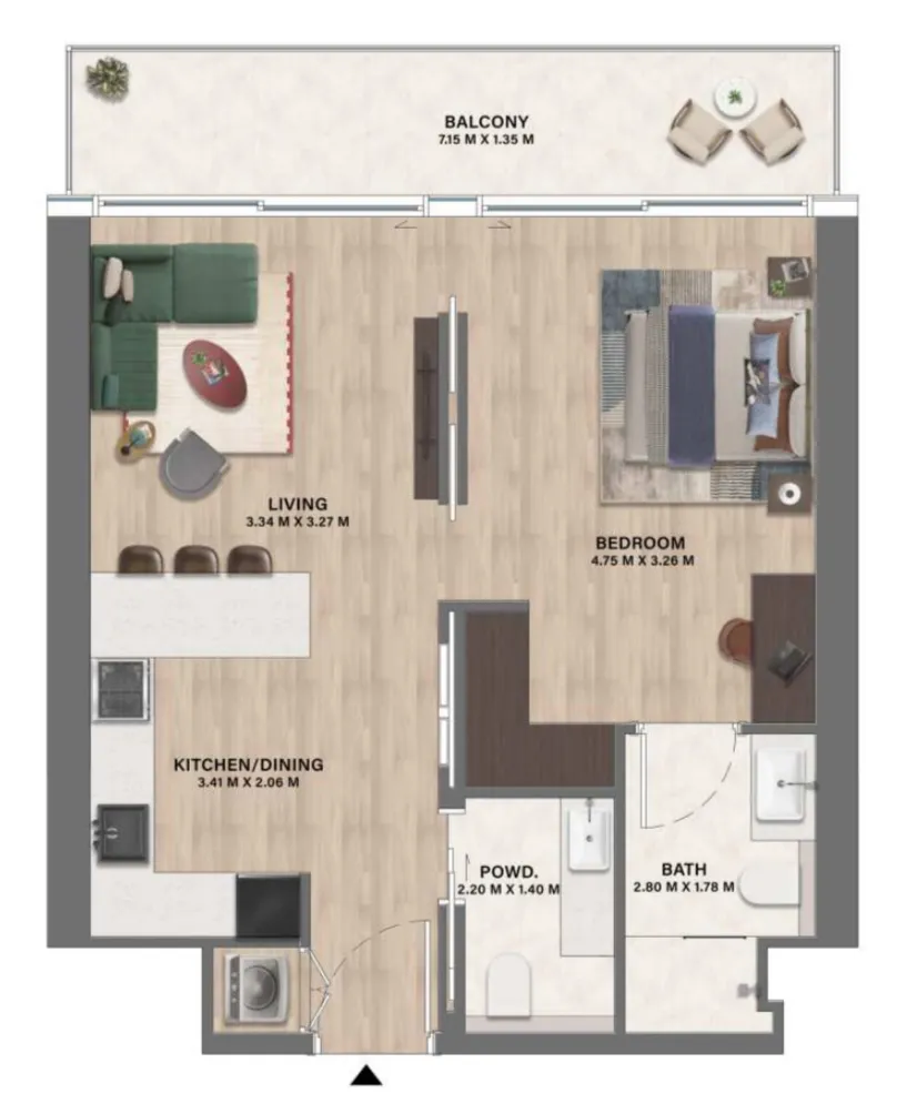 CITYVIEW Velos Residence floor plan