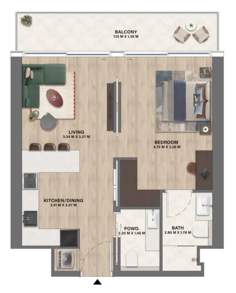CITYVIEW Velos Residence floor plan