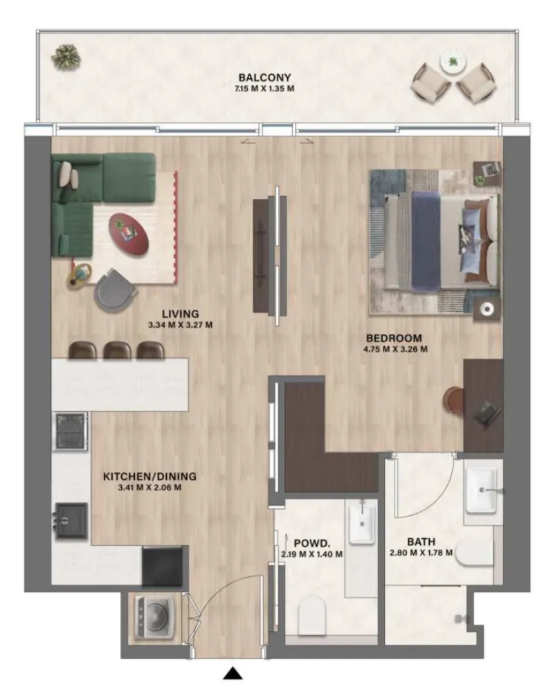 CITYVIEW Velos Residence floor plan