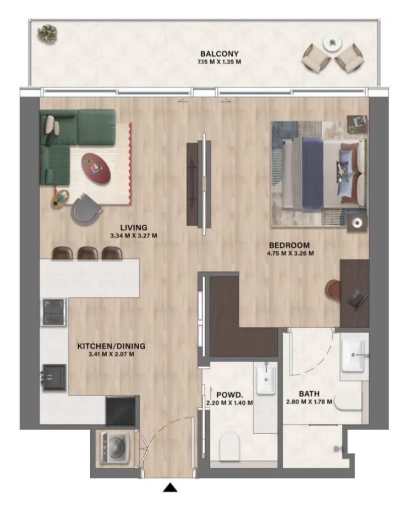 CITYVIEW Velos Residence floor plan