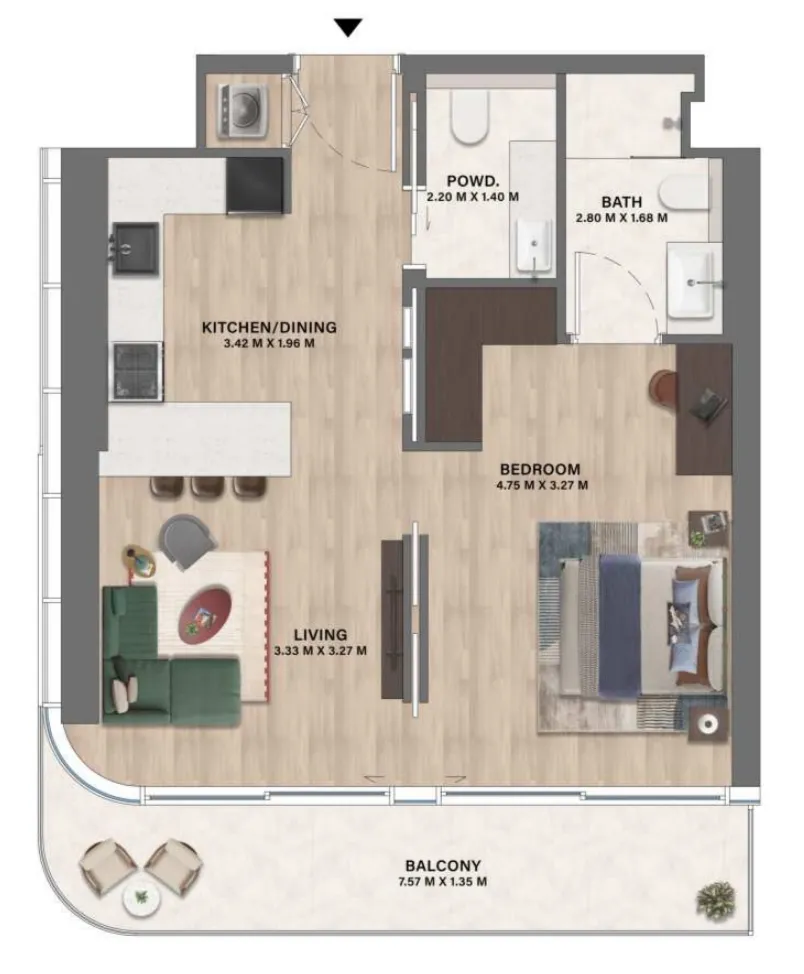 CITYVIEW Velos Residence floor plan