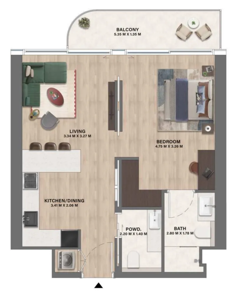 CITYVIEW Velos Residence floor plan