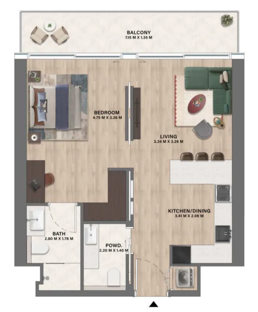 CITYVIEW Velos Residence floor plan