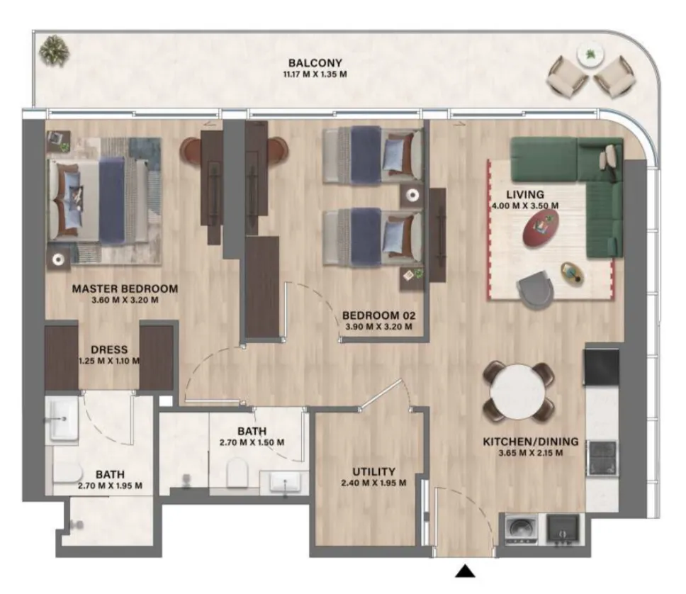 CITYVIEW Velos Residence floor plan