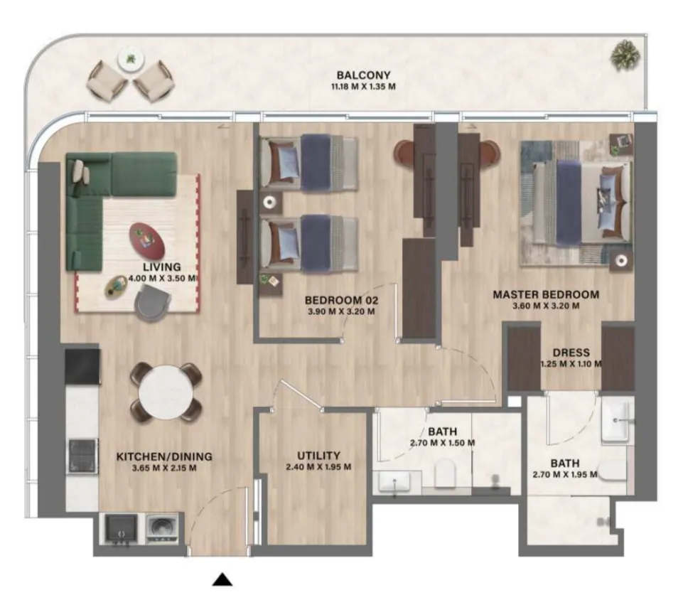 CITYVIEW Velos Residence floor plan
