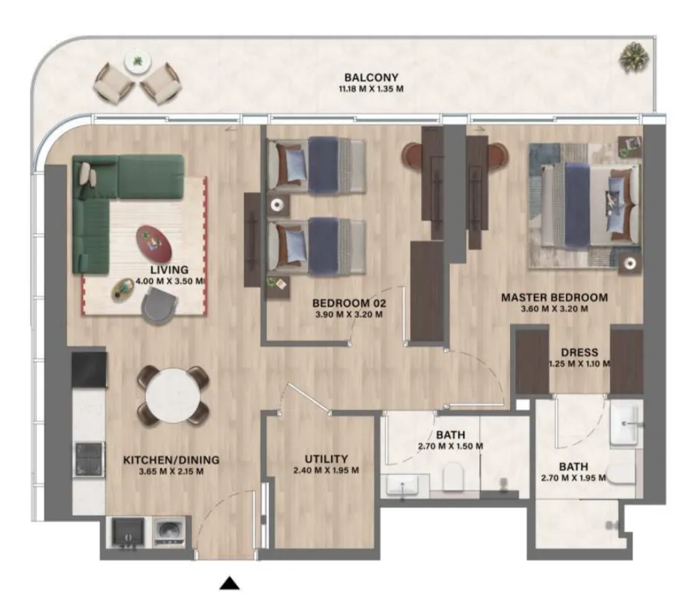 CITYVIEW Velos Residence floor plan