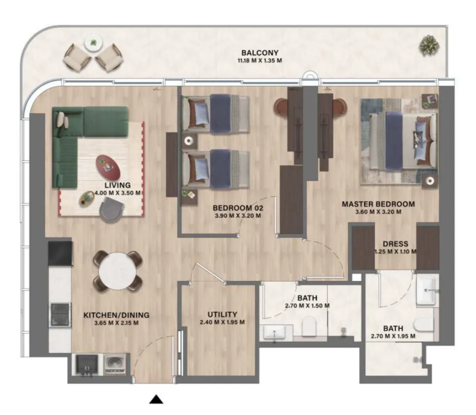 CITYVIEW Velos Residence floor plan