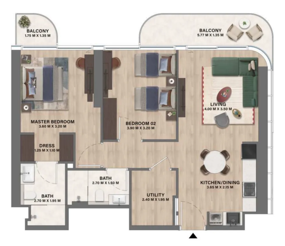 CITYVIEW Velos Residence floor plan